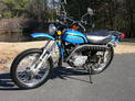 1975 Kaw 175 Enduro Blue semi restored 002