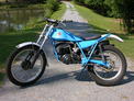 1978 Bultaco 199A blue restored 6-06 002