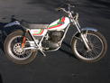 1975 Ossa 350 MAR restored with fenders 106 004