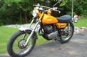 1972 Yamaha DT250 - left front view