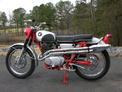 1967 Honda CL77 red-silver FL 4k