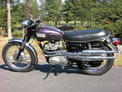 1973 Triumph Trophy 500 purple Campbell 1