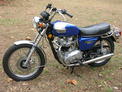 1979 Triumph 750 Bonnie Blue silver Biltz trade 001