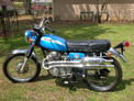 1970 Honda CL350 blue orig 002