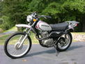 1973 Honda XL250 silver Biltz 906 002