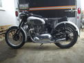 1954 Triumph T100 silver Biltz