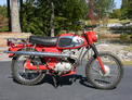 1967 Kaw JT1R 80cc red enduro 1006