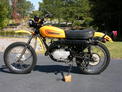 1971 Kaw 125 enduro yellow 1006