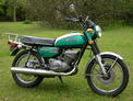 1973 Suzuki GT250 green white Stoecker 407 003