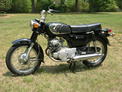 1968 Honda CD175 black 8.3k 507 001