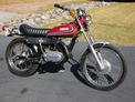1973 Yamaha RT360 bronze restored Oct06 002