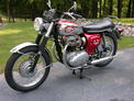 1968 BSA Lightning 650 red chrome Crone 607 001