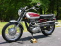 1971 BSA Firebird Scrambler 650 red VA 508 001