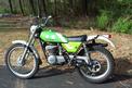 1976 Kawasaki KT 250 left side