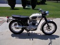 1963 Tri T120C white moose