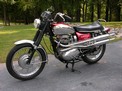 1970 BSA Firebird Scrambler 650 red chrome Crone 607 001