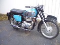 1957 AJS Model 30 Springtwin Blue 1011