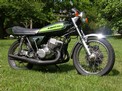 1973 Kawasaki H1 green cafe 609 003